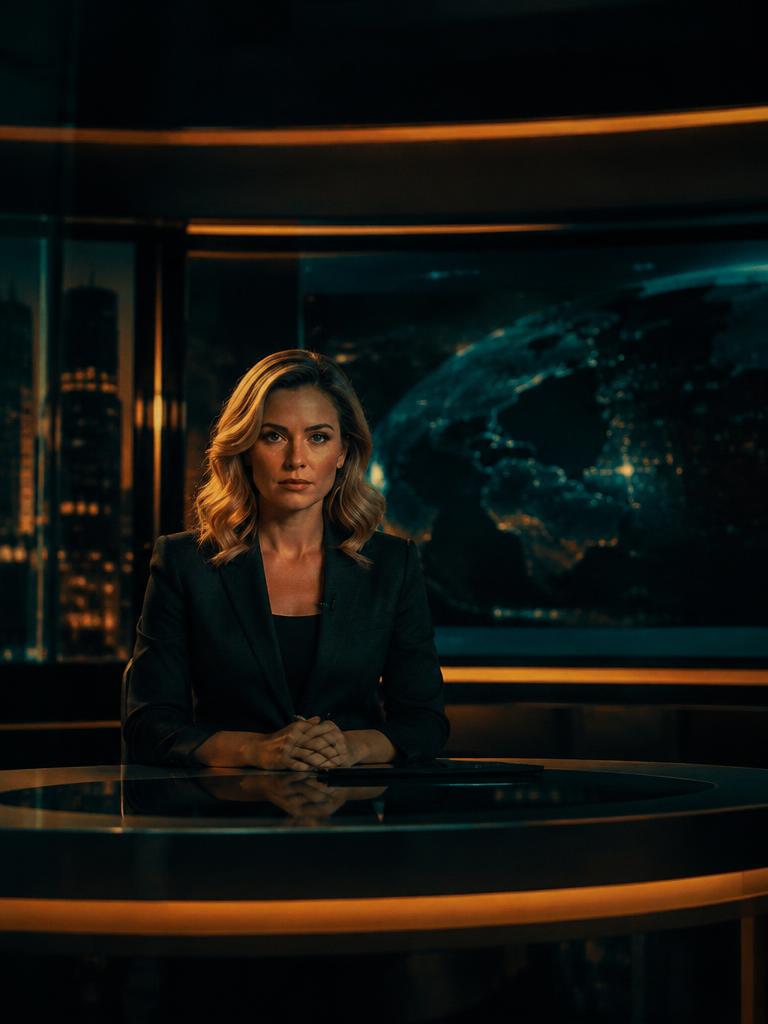 Newsroom at work